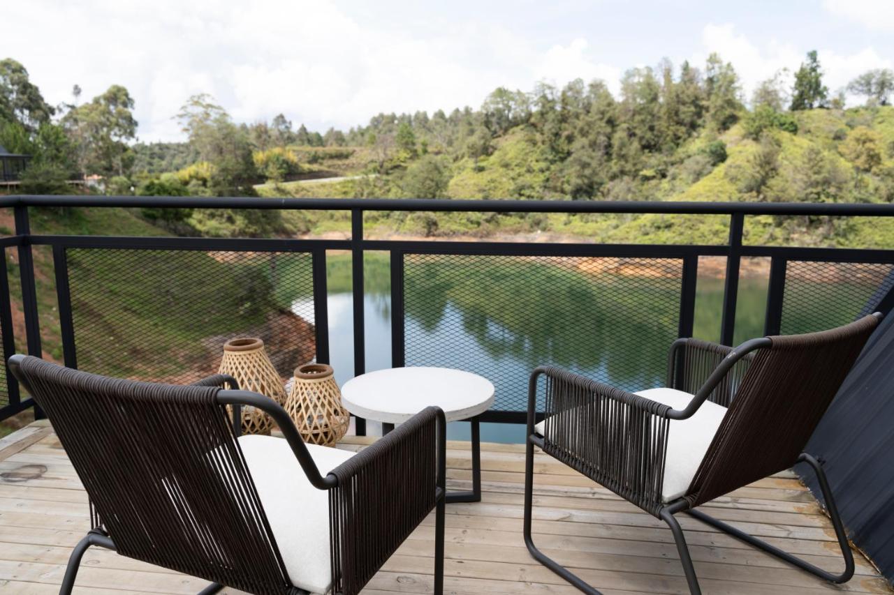 Gretel Chalets Suizo Guatape Bagian luar foto